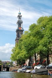 The beautiful tower of Westerkerk